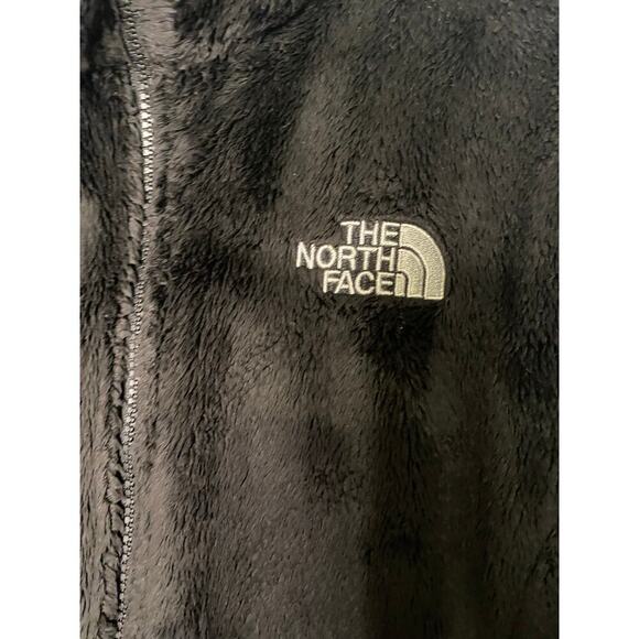The North Face Women’s Black Osito Full Zip Fleece Jacket Coat Small Hiking - Picture 4 of 16
